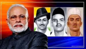 PM Modi pays tributes to freedom fighters Bhagat Singh, Sukhdev, and Rajguru on Shaheed Diwas