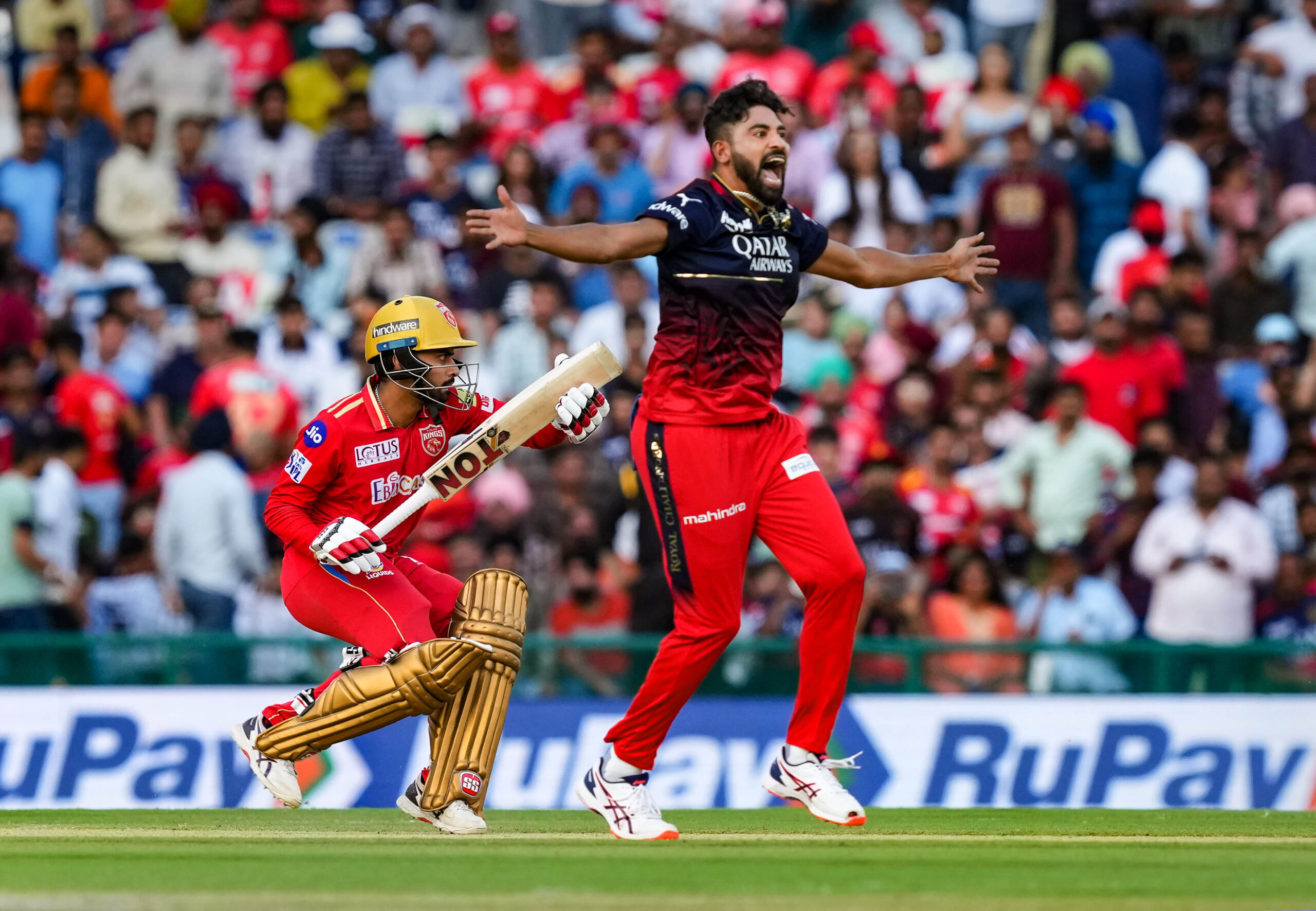 Siraj’s domination leads RCB to victory over PBKS