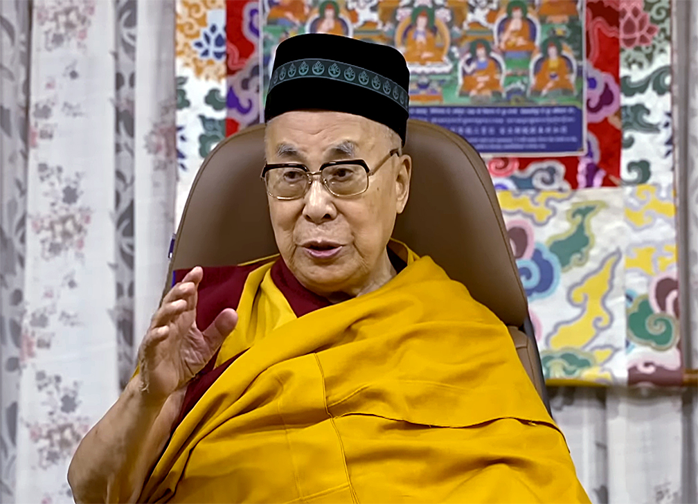 God falls from grace: The Dalai Lama and kissing controversy