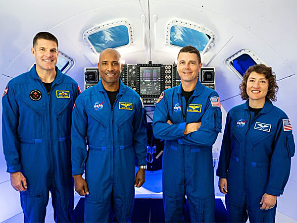 NASA introduces four astronauts who will be part of lunar mission, Artemis II
