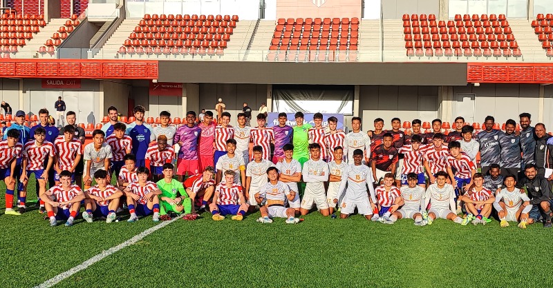 India U-17 clinches 4-1 win against Atletico de Madrid