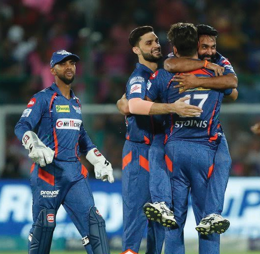 LSG stuns Rajasthan Royals with low-scoring victory in IPL 2023