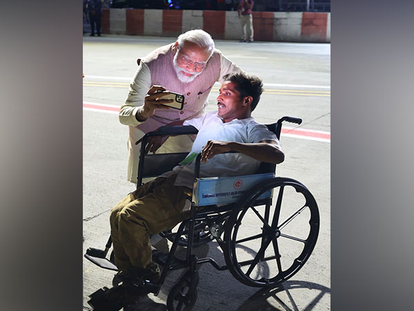 ‘A special selfie’, says PM Modi after meeting specially-abled BJP worker in Chennai