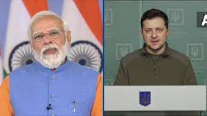 Zelenskyy writes to PM Modi, requests extra humanitarian aid