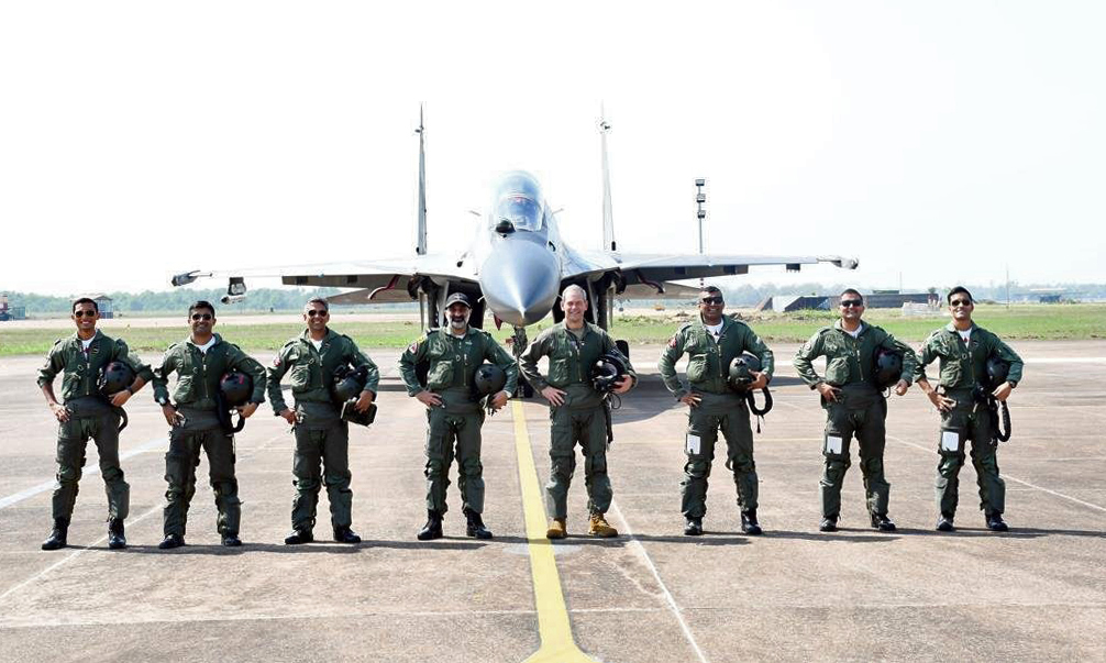 General Kenneth Wilsbach visits Kalaikunda Air Force Station