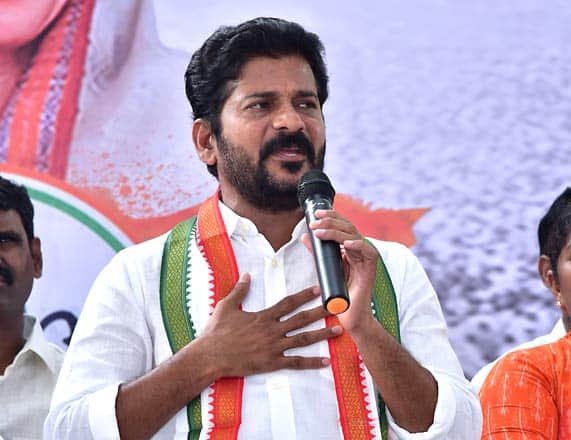 Revanth Reddy refutes Eatala’s allegation of congress accepting Rs 25 crore from BRS for bypoll