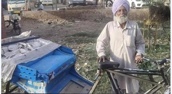 Change of destiny: 90-year-old rickshaw puller wins 2.5 crore lottery in Punjab’s Moga