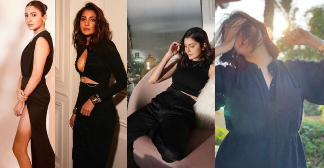6 times Anushka Sharma expressed her love for black outfits
