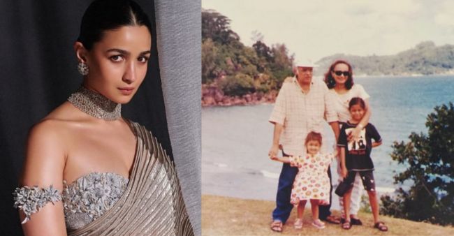 Alia Bhatt looks unrecognisable in a throwback picture with family