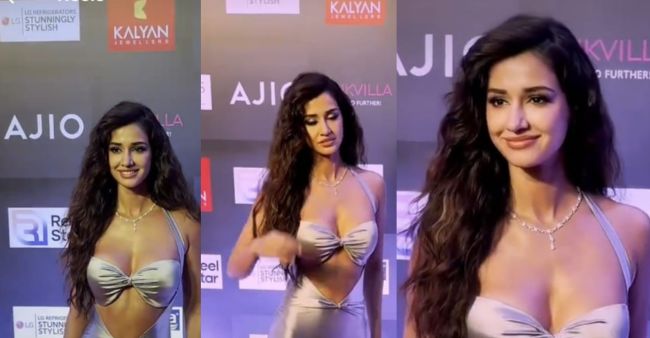 Disha Patani has major oops moment in Bralette, skirt with thigh-high slit; Video goes viral