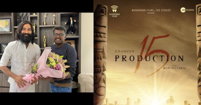 Dhanush announces new project with Mari Selvaraj; Actor looks unrecognizable in a long beard and hair