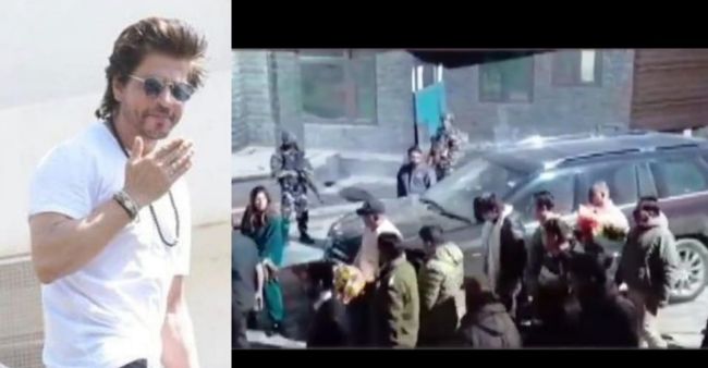 Shah Rukh Khan gets a grand welcome after landing in Kashmir for Dunki shoot; Video goes viral