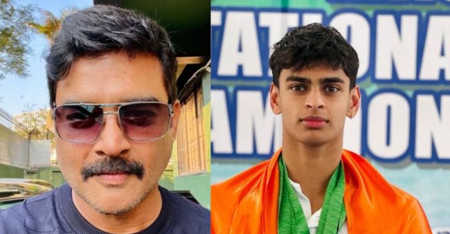 Proud Dad R Madhavan celebrates after son Vedaant wins 5 gold medals for India
