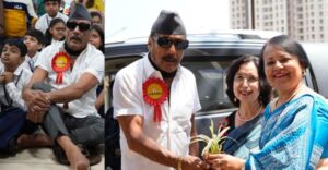 Actor Jackie Shroff Joins Leprosy Awareness Campaign with school students-