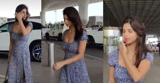 Watch: Suhana Khan dishes out summer fashion goals at the airport; Is she going to Delhi to support KKR