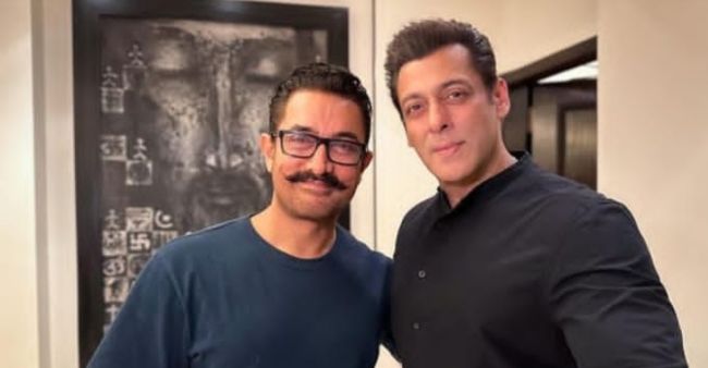 Salman Khan and Aamir Khan welcome Eid together: ‘Chand Mubarak’