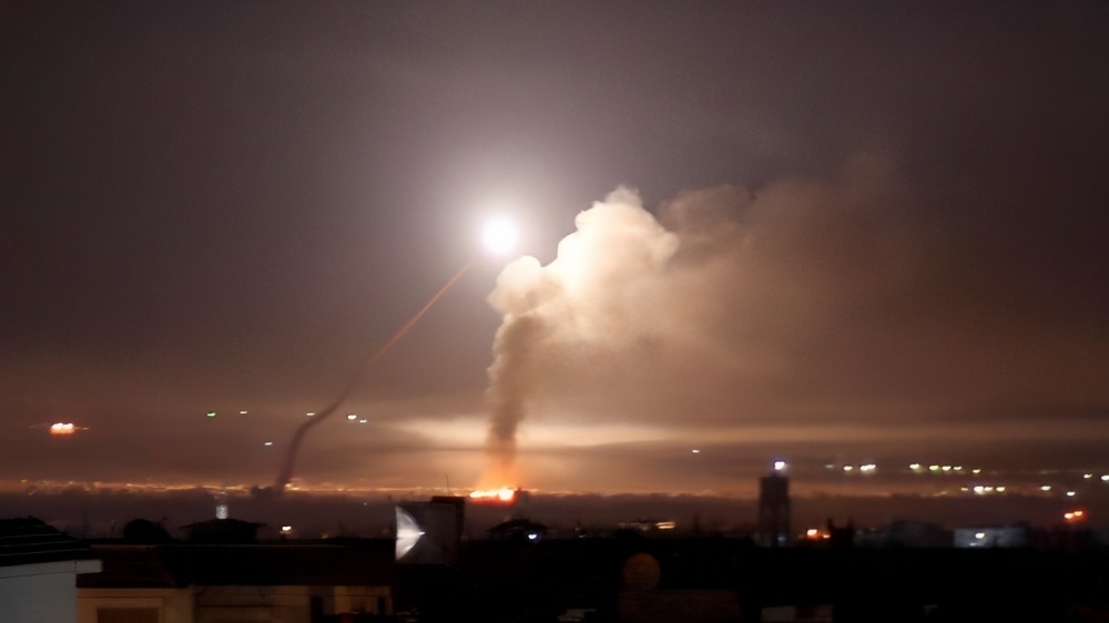 Israel launched retaliatory airstrikes against targets in Syria