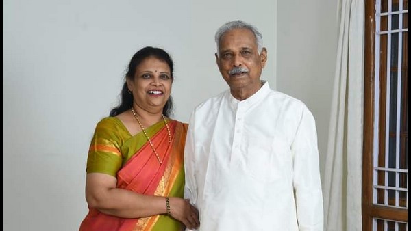 Congress veteran Kagodu Thimmappa’s daughter Rajanandini joins BJP