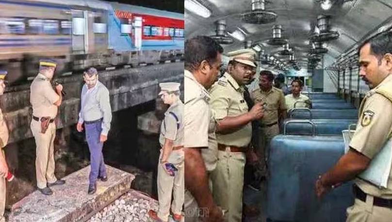 Kerala train attack: Suspect Shahrukh Saifi is brought to Kozhikode after the vehicles transporting him break down