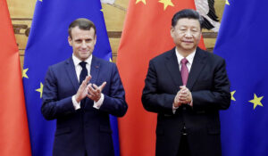 Xi charms Macron into accepting Chinese hegemony