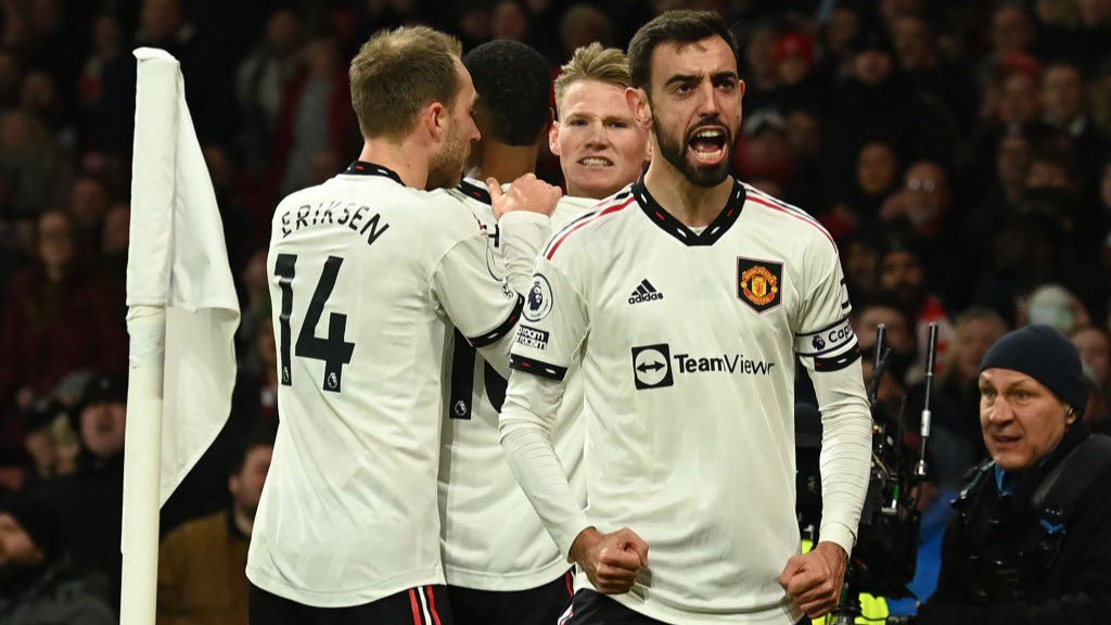 Manchester United moves up to 3rd spot in Premier League after 2-0 win over Nottingham
