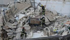 Marseille building collapses, rubble fire stymies rescue