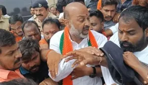 Telangana BJP chief Bandi Sanjay arrested, BJP fumes