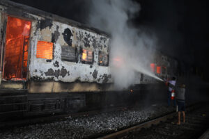 Kerala train fire incident: 3 bodies found on railway track