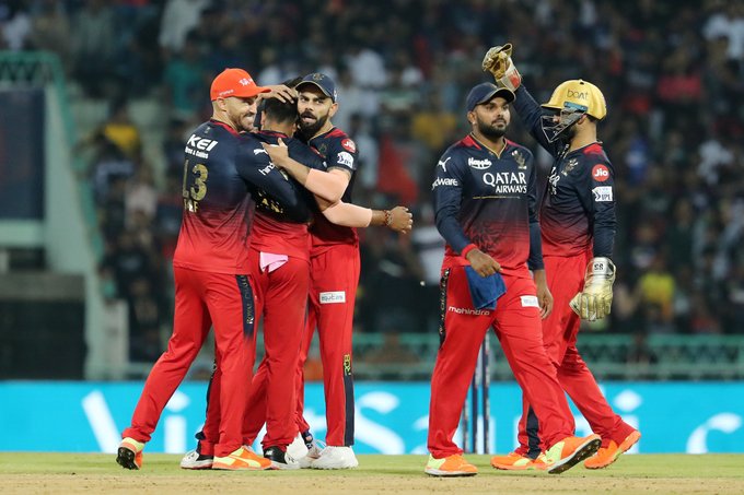 RCB defeat LSG by 18-runs in low scoring game to register fifth win