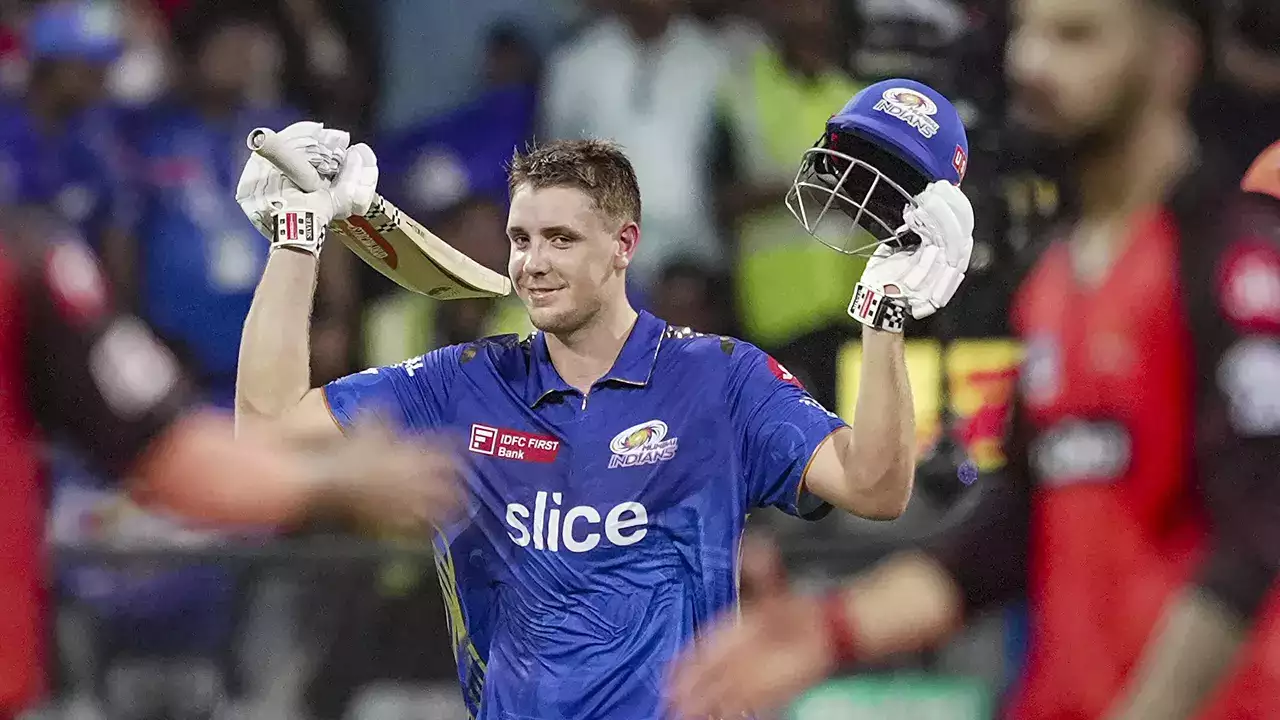 Incredible to bat at Wankhede, wicket is always beautiful: Cameron Green