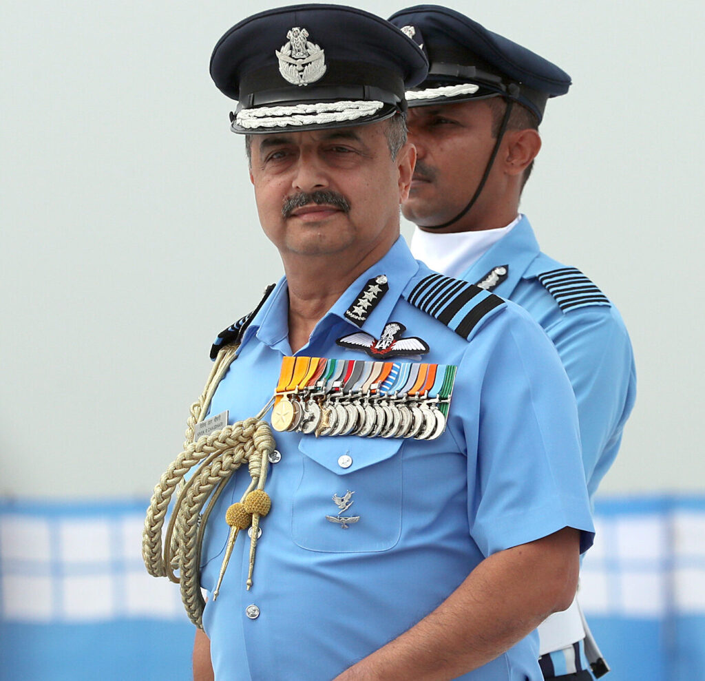 IAF chief VR Chaudhari embarks on 4-day visit to Sri Lanka