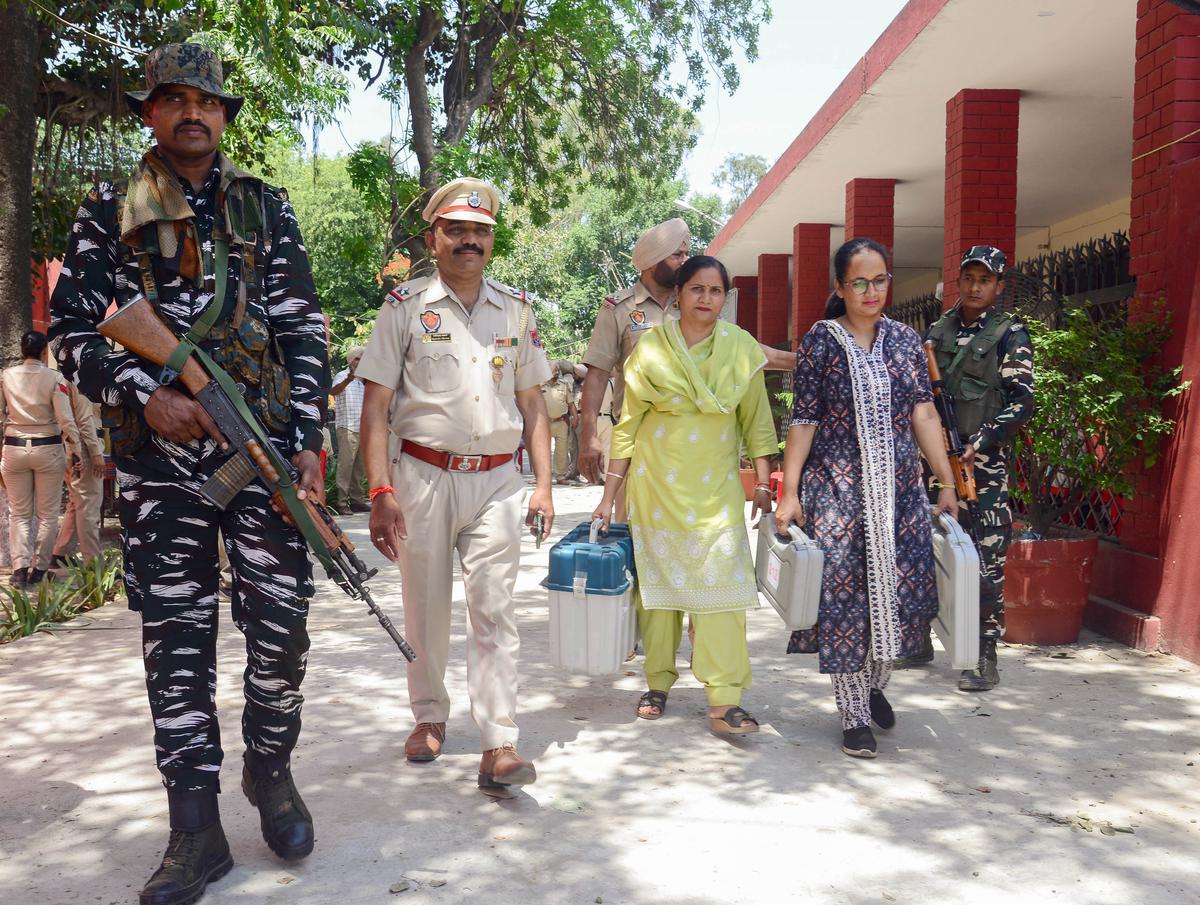Jalandhar Lok Sabha bypoll: Security beefed up for counting day.