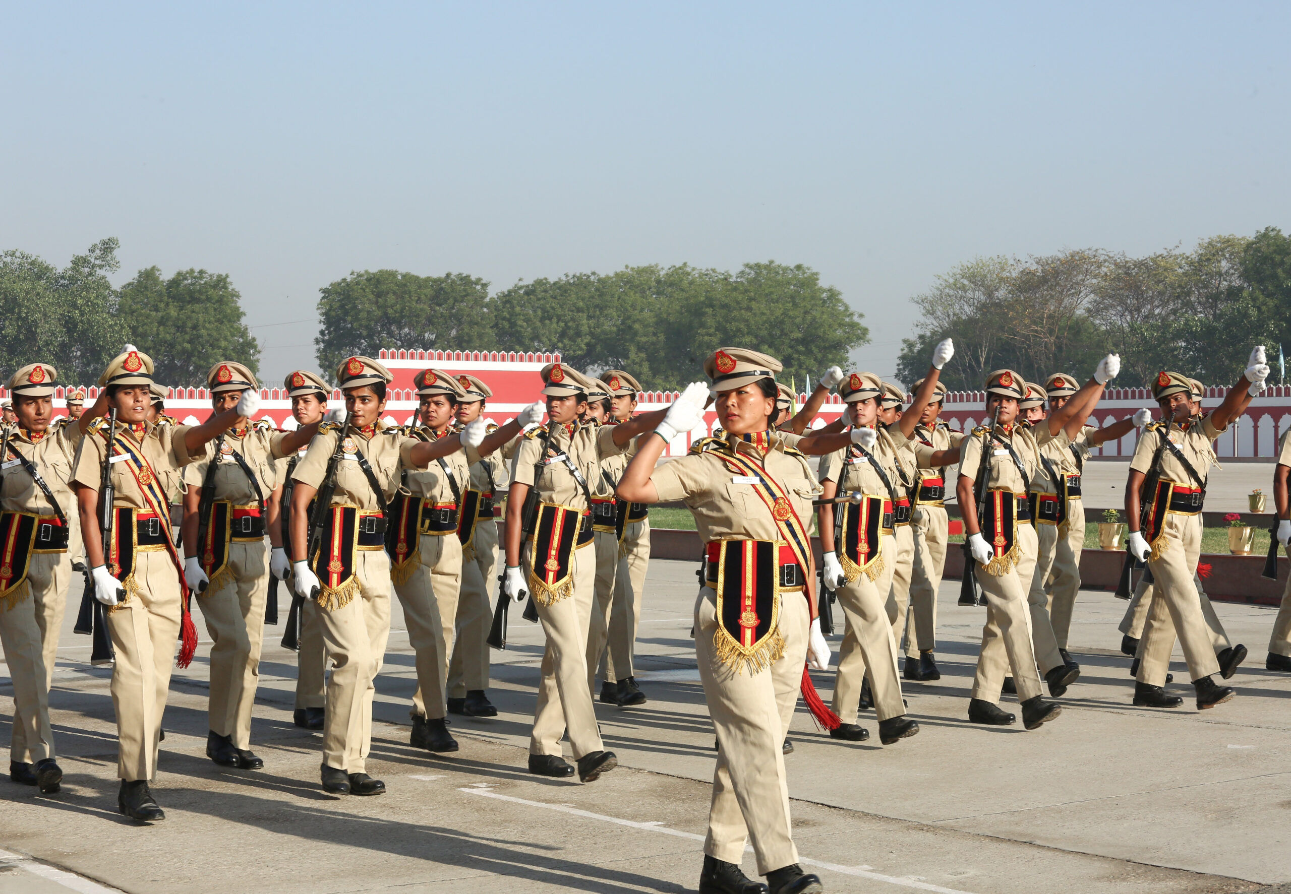 CP Delhi Sanjay Arora during the 22nd batch of Delhi Police DANIPS passing out parade