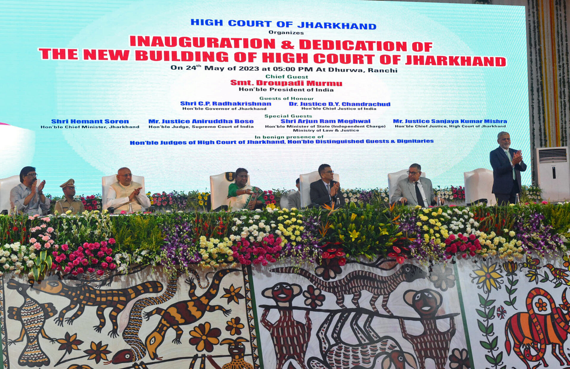 Droupadi Murmu Inaugurates New Building Of Jharkhand High Court - The ...