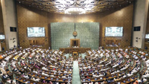 Ceremony for the inauguration of the new Parliament building by PM