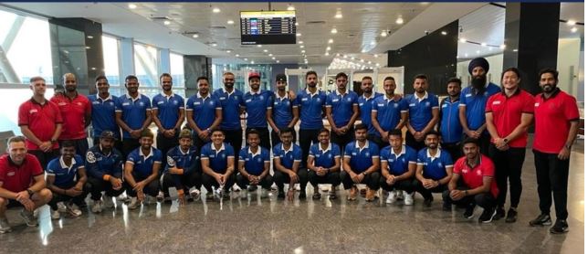 Indian men’s hockey team leaves for UK