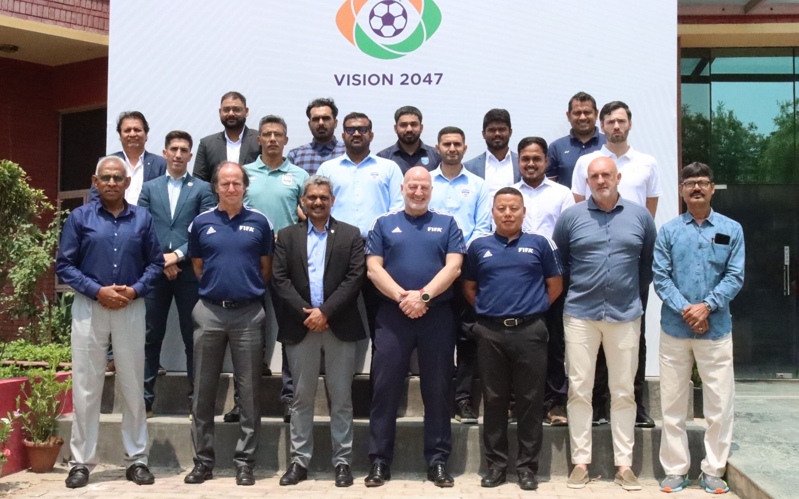 AIFF, FIFA discuss over Talent Development Scheme for Indian Football