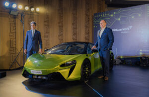 UK luxury car maker McLaren debuts Artura hybrid in India for appx Rs 5 cr