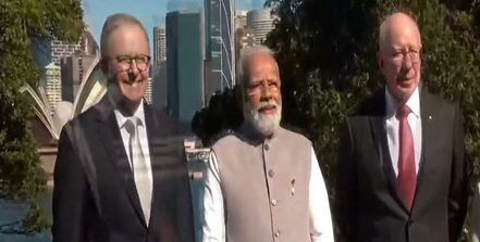 PM Modi meets with David Hurley, governor general of Australia, to discuss bilateral ties