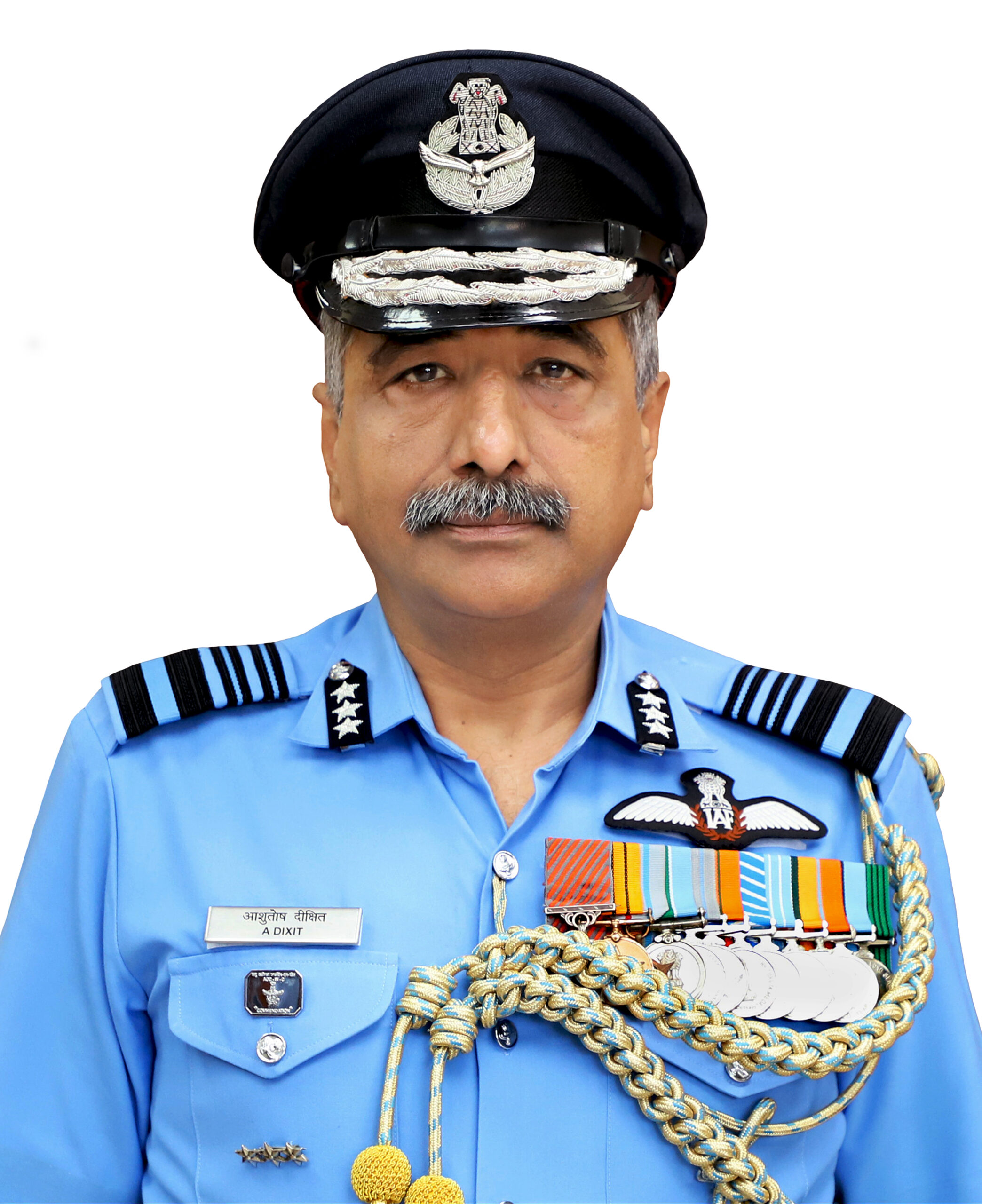 As the Deputy Chief of the Air Staff, Air Marshal Ashutosh Dixit takes over.