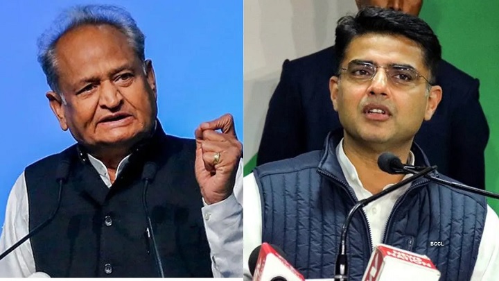 Gehlot govt gets party’s  support amid Pilot’s play