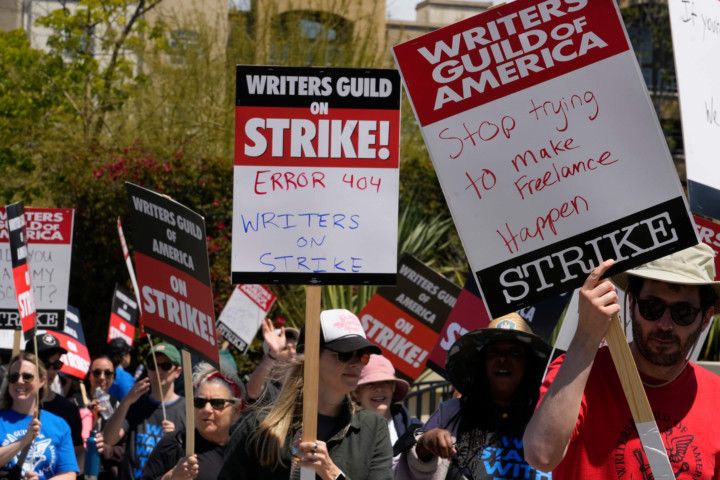 Major tv networks feel the impact of Hollywood Writers’ strike