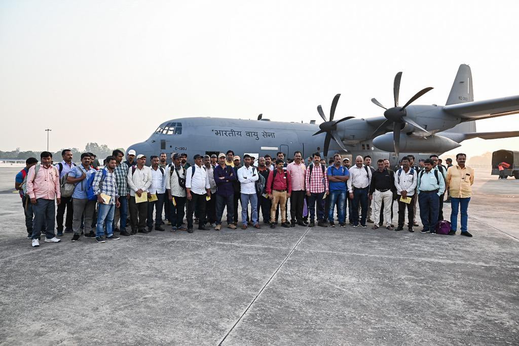 Operation Kaveri: IAF flight with 47 passengers onboard lands in India