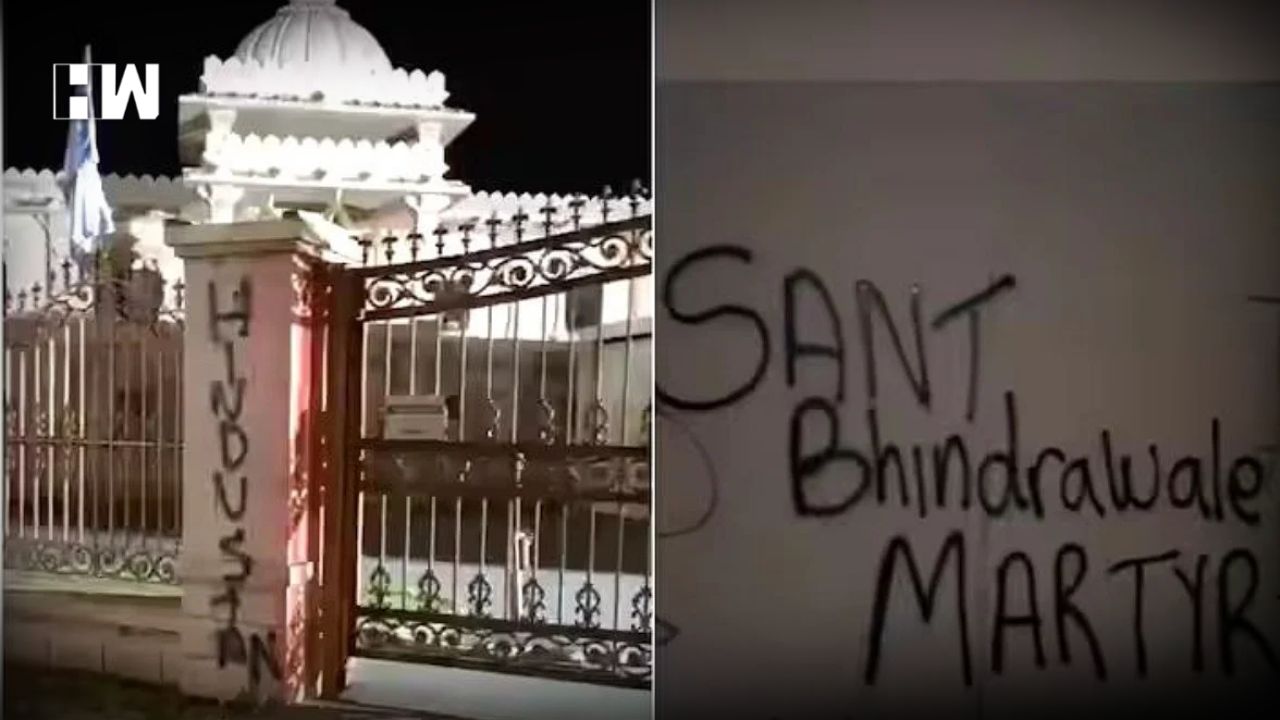 Temple in Australia’s Sydney vandalised by pro-Khalistani elements