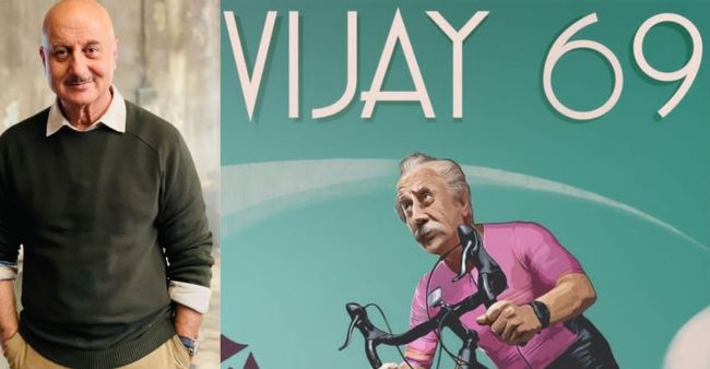 Anupam Kher announces his next film, Vijay 69 with a poster