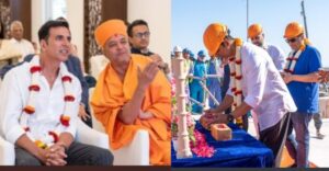 [Viral] Akshay Kumar in Abu Dhabi: Actor visits BAPS Hindu Mandir, attends special prayer ceremony