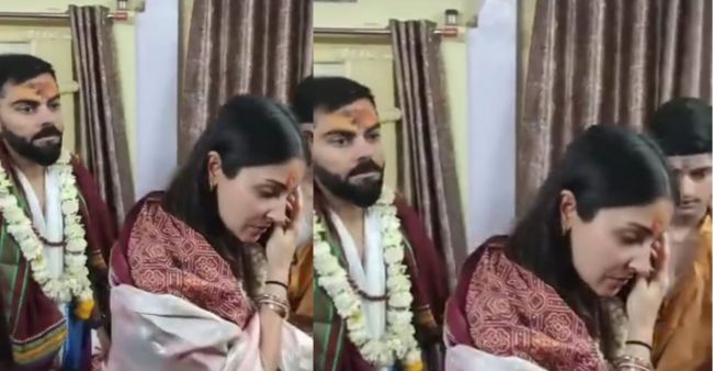 Virat Kohli visits temple with Anushka Sharma to seek blessings after ugly IPL fight with Gautam Gambhir