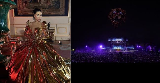 Katty Perry dazzles at King Charles III’s coronation concert