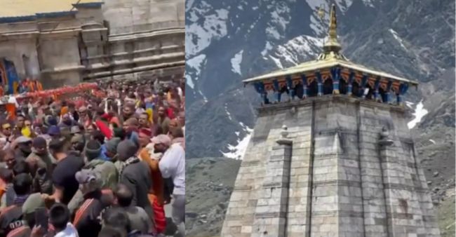 Watch: Akshay Kumar seeks blessings at Kedarnath Temple 