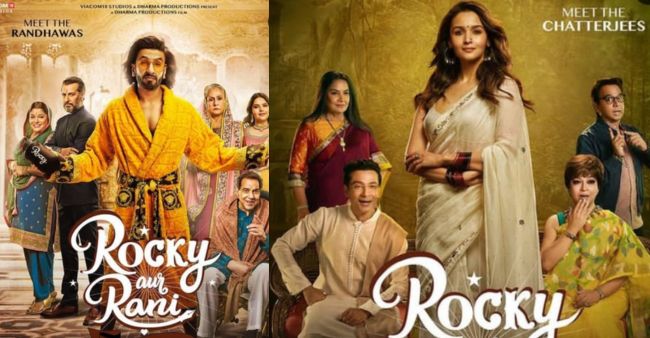 Meet Alia Bhatt-Ranveer Singh’s families in new posters of Rocky Aur Rani Ki Prem Kahani